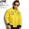 LEFLAH BACK EMBROIDERY MA-1 -YELLOW-画像