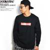DOUBLE STEAL BOX LOGO CREWNECK SWEAT -BLACK- 984-14047画像