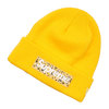 Supreme 19FW New Era Box Logo Beanie YELLOW画像