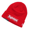 Supreme 19FW New Era Box Logo Beanie RED画像