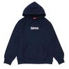 Supreme 19FW Bandana Box Logo Hooded Sweatshirt NAVY画像