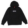 Supreme 19FW Bandana Box Logo Hooded Sweatshirt BLACK画像