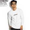 DOUBLE STEAL SMALL BASIC LOGO L/S TEE -WHITE/BLACK- 965-14092画像