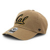 '47 Brand CALIFORNIA GOLDEN BEARS CLEAN UP STRAPBACK CAP KHAKI C-RGW61GWS-KH画像