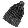 Supreme 19FW Contrast Stripe Beanie BLACK画像