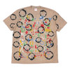 Supreme 19FW Clowns Tee BLEACHED BLACK画像