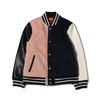 atmos MULTI VARSITY JACKET PINK/NAVY BOB-01-PNK画像