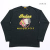 INDIAN MOTORCYCLE L/S T-SHIRT "INDIAN HEAD" IM68455画像