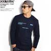DOUBLE STEAL STANDARD FONT L/S TEE -NAVY- 996-14074画像