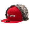 Supreme 19FW Earflap New Era RED画像