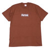 Supreme 19FW Bandana Box Logo Tee BROWN画像