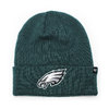 '47 Brand PHILADELPHIA EAGLES CUFF KNIT BEANIE GREEN F-RKN24ACE-PG画像