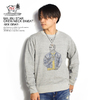 The Endless Summer MALIBU STAR CREW NECK SWEAT -MIX GRAY- FH-0374314画像