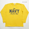 Buzz Rickson's × PEANUTS L/S T-SHIRT "NAVY" BR68420画像
