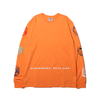 Billionaire Boys Club BB UNIVERSES L/S T-SHIRT ORANGE 891-9200画像