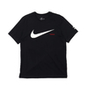 NIKE AS M NSW SWOOSH HBR SS TEE BLACK/WHITE CK2253-010画像