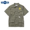 TOYPLANE S/S PEACE SHIRT JACKET画像