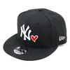 NEW ERA 9FIFTY NY HEART BLK/S.WHT 12362203画像
