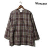 Workers Sleeping Sleeping Shirt, Madras,画像