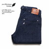 pure blue japan 16.oz Selvedge Sashiko Cinch Back Pants 1158画像