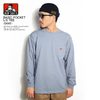 BEN DAVIS BASIC POCKET L/S TEE -SAXE- C-9780030画像