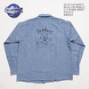 Buzz Rickson's BLUE CHAMBRAY L/S WORK SHIRT STENCL BR28349画像