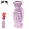 STUSSY Mask Ceramic Vase 138666画像