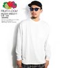 Fruit of the Loom HEAVY WEIGHT L/S TEE -WHITE- 0123-001FL画像