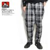 BEN DAVIS ANKLE PAINTER PANTS -BLACK CHECK- G-0380019画像