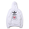 adidas UNISEX HOODIE WHITE GK7163画像