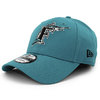 NEW ERA FLORIDA MARLINS 9FORTY RETRO STRAPBACK CAP TEAL CK11949169画像