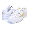 FILA DISRUPTOR II METALLIC ACCENT WHITE/MGLD/WHITE 5FM00702-141画像