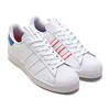 adidas SUPERSTAR FOOTWEAR WHITE/FOOTWEAR WHITE/GLORY BLUE FW2848画像