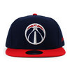 NEW ERA WASHINGTON WIZARDS 9FIFTY SNAPBACK NAVY RED 70353545画像