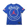NIKE AS M J PSG SS LOGO TEE GAME ROYAL/WHITE/UNIVERSITY RED BQ8385-480画像