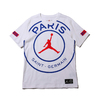 NIKE AS M J PSG SS LOGO TEE WHITE/GAME ROYAL/UNIVERSITY RED BQ8385-100画像