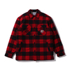 Carhartt MERTON SHIRT JACKET MERTON CHECK/CARDINAL I026818-9N90画像