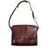 vasco LEATHER POST SHOULDER BAG BROWN VS-258L画像