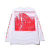 THE NORTH FACE L/S SLEEVE GRAPHIC TEE WHITE NT32042画像