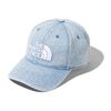 THE NORTH FACE TNF LOGO CAP BLEACH DENIM NN02044-BL画像