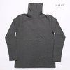 BARNS 吊り編み タートルネック ロングスリーブ Tシャツ BR-6531画像
