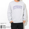 STUSSY Outline Applique Crew Sweat 118353画像
