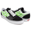 VANS OLD SKOOL (FLAME) BLACK / TRUE WHITE VN0A4U3BXEY画像
