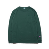 Champion L/S POCKET T-SHIRT DARK GREEN C3-R409-570画像
