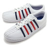 K-SWISS CLASSIC 88 WHITE/DRESS BLUE/RIBBON RED 36022482画像