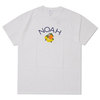 Noah 20SS CITRUS CORE LOGO TEE WHITE画像