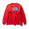 THE NORTH FACE L/S EXTREME TEE FIERY RED NT32032-FR画像