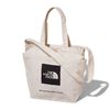 THE NORTH FACE UTILITY TOTE NATURAL/BLACK NM82040-K画像