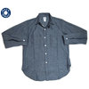 POST OVERALLS 3201 1102 CHAMBRAY SHIRTS indigo画像