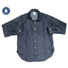 POST OVERALLS 3201 1102 LIGHT INDIGO SHIRTS indigo画像